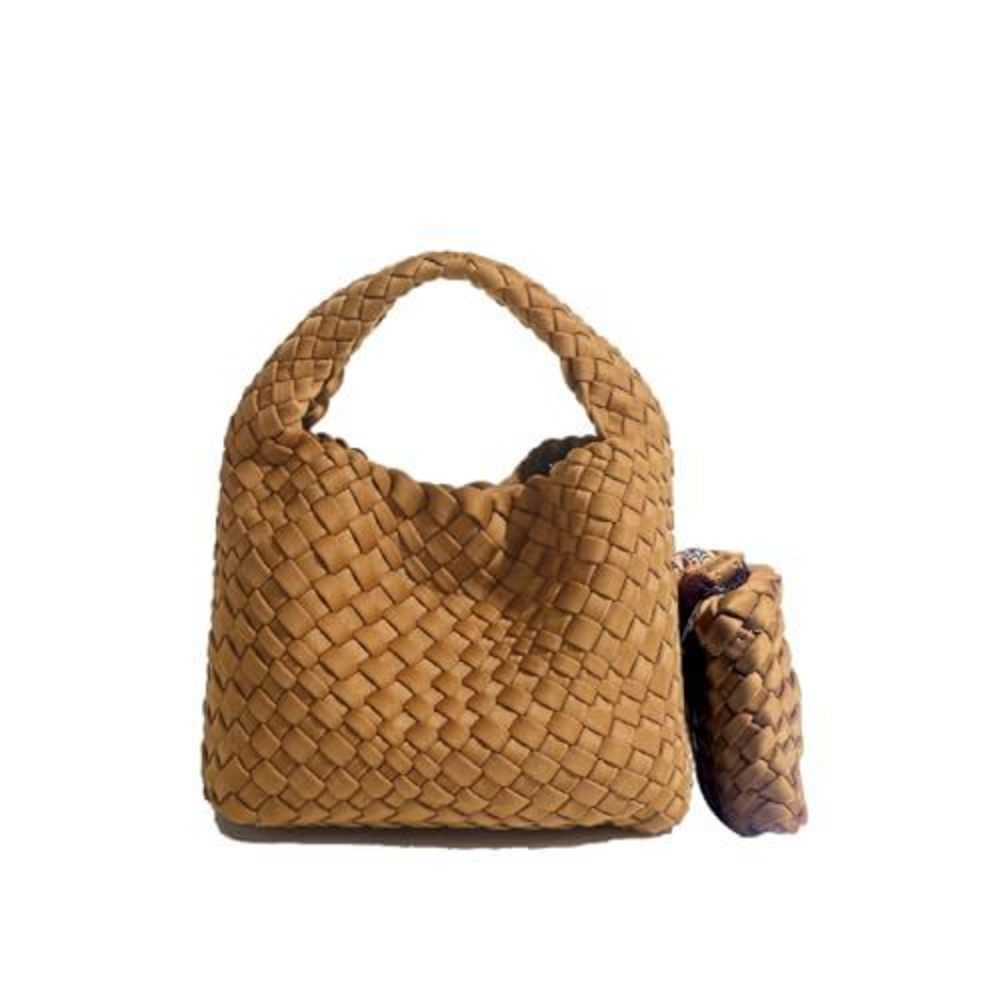 Fashion Bag For Woven Bag Satchel Composite Knitting Chain Strap Satchel